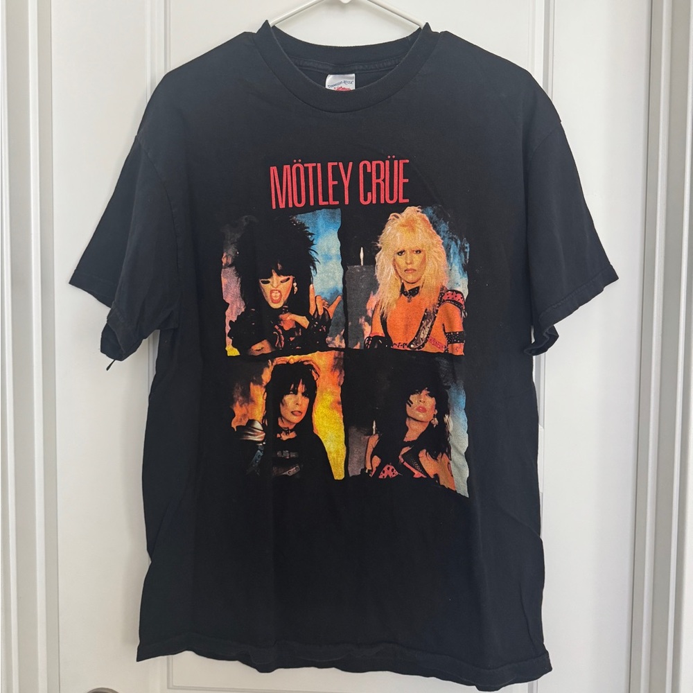 Tennessee River Motley Crue Rock Band T- Shirt Size Large